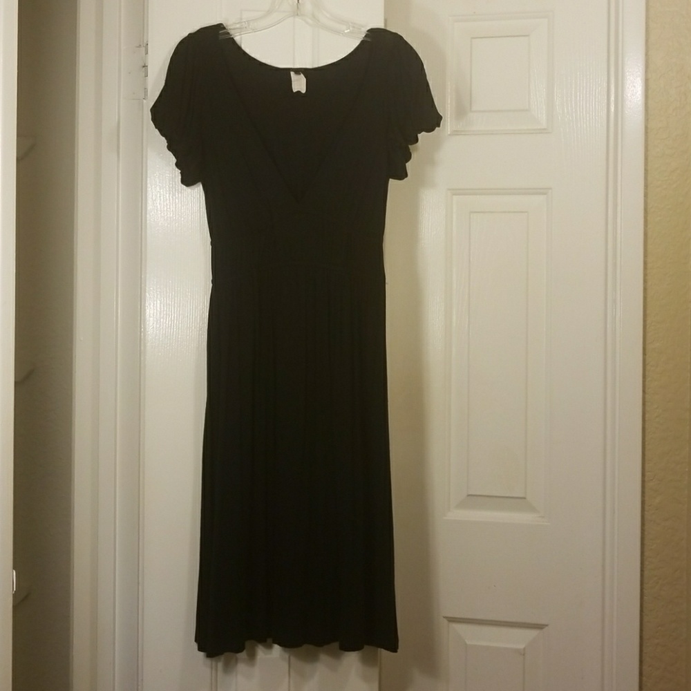 Short sleeve half dress
